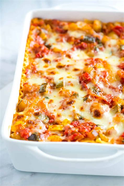 easy vegetarian lasagne recipe